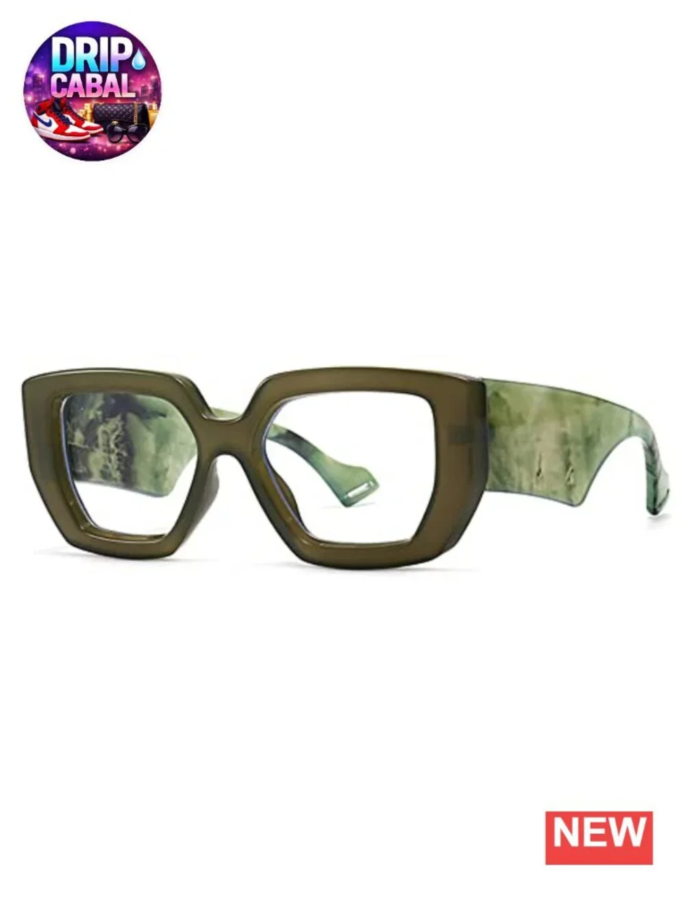 Oversized Square Retro Sunglasses for Women, 100% UV Protection, Trendy Luxury